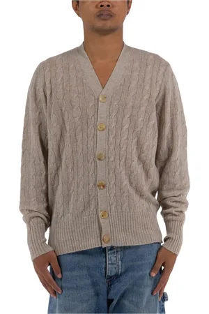 Etro Stickade tröjor & koftor, Herr, S, Cable Stitch Cardigan