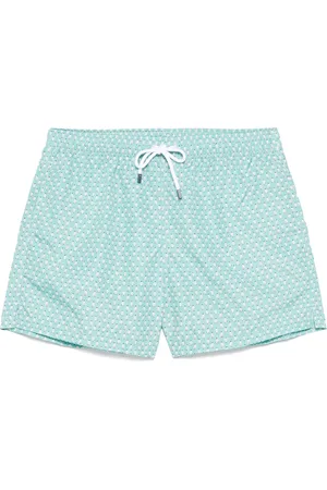 FEDELI Badkläder, Herr, L, Polyester, Polyester Badshorts med Elastisk Midja