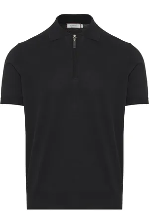 CANALI Topp, Herr, L, Bomull, Zip Pikétröja