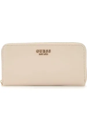 Guess Accessoarer, Dam, ONE Size, Läder, Laurel liten plånbok med dragkedja