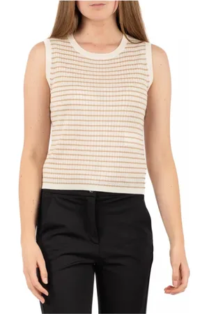 Max Mara Topp, Dam, M, Bomull, Chic Studio Top