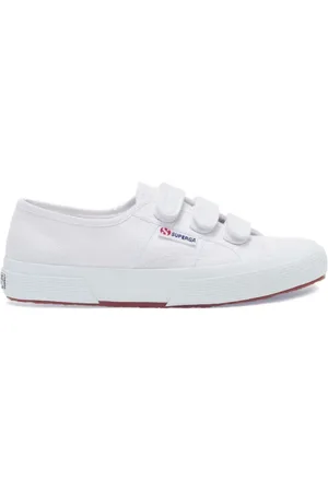 Superga Skor, Herr, 44 EU, Vita Sneakers med Band