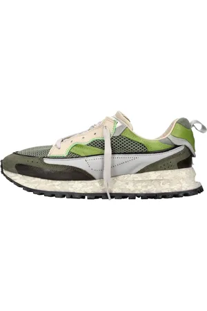 Hidnander Skor, Dam, 37 EU, Läder, Sneakers Grön