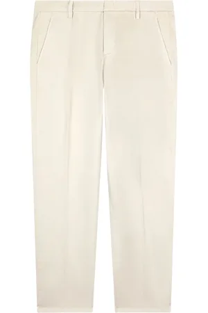 Dondup Byxor, Herr, W34, Bomull, Slim Chino Byxor Sand