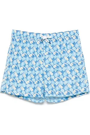 FEDELI Badkläder, Herr, L, Polyester, Polyester Badbyxor med Elastiskt Bälte