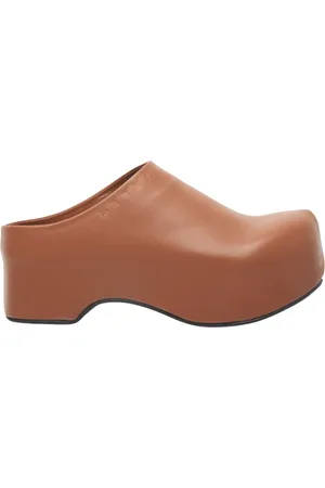 Marni Skor, Dam, 36 EU, Läder, Chunky Sabot Träskor