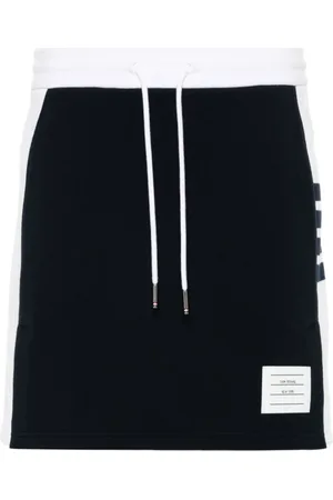 Thom Browne Kjol, Dam, S, Klassisk minikjol med konstruerad 4-Bar