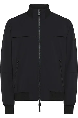 Peuterey Jacka, Herr, XL, Polyester, Blå Dragkedja Jacka Vattenavvisande Polyester