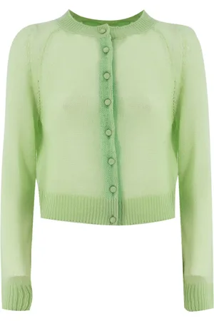ERMANNO SCERVINO Stickade tröjor & koftor, Dam, M, Cashmere Button-Up Cardigan