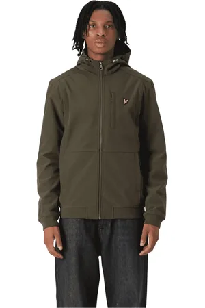 Lyle & Scott Jacka, Herr, M, Polyester, Softshelljacka med huva och trattkrage