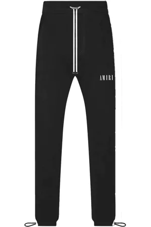 AMIRI Byxor, Herr, S, Bomull, Joggingbyxor i Bomull med Regular Fit och Logo Print