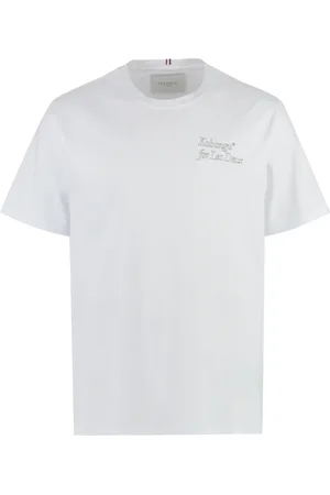 Les Deux Topp, Herr, XL, Bomull, Kabangu X Tryckt Bomulls-T-shirt