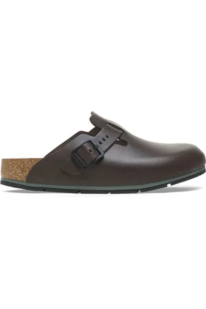 Birkenstock Skor, Herr, 42 EU, Läder, Professionella Läder Träskor