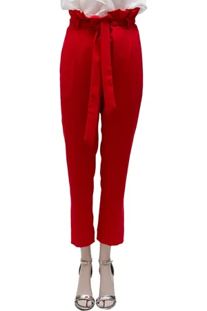 ERMANNO SCERVINO Byxor, Dam, M, Polyester, Taperade byxor