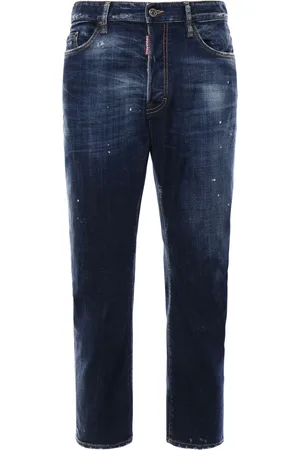Dsquared2 Jeans, Herr, M, Denim, Blå Denim Jeans 5 Fickor