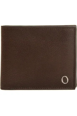Orciani Accessoarer, Herr, ONE Size, Läder, Micron Läderplånbok med Myntfack