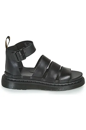 Dr. Martens Skor, Dam, 40 EU, Läder, Clarissa II Platta Sandaler