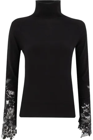 ERMANNO SCERVINO Stickade tröjor & koftor, Dam, S, Polo Krage Tröja
