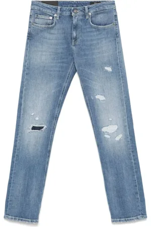 Dondup Jeans, Dam, W30, Blå Jeans för Moderna Kvinnor