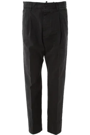 Dsquared2 Byxor, Herr, S, Bomull, Svarta bomullschinos