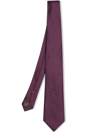 CANALI Accessoarer, Herr, ONE Size, Geometrisk Cirkel Silkeslips