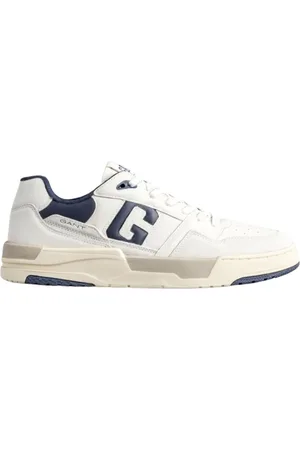 GANT Skor, Herr, 41 EU, Läder, Vintage High Top Basketball Sneakers