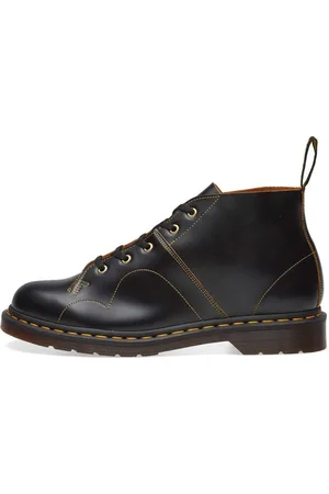 Dr. Martens Skor, Herr, 37 EU, Bomull, Vintage Svarta Släta Church Boots