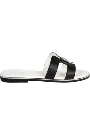 Liu Jo Skor, Dam, 37 EU, Läder, Stilrena Slip-On Sandaler