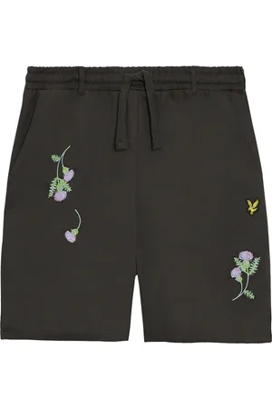 Lyle & Scott Shorts, Herr, 2Xl, Bomull, Broderade Club Shorts