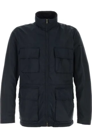 Woolrich Jacka, Herr, L, Polyester, Marinblå Urban Field Jacka