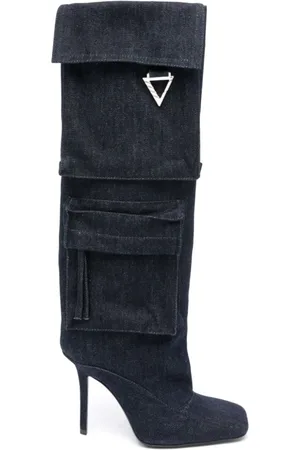 The Attico Skor, Dam, 39 EU, Läder, Sienna Tube Boots 105mm