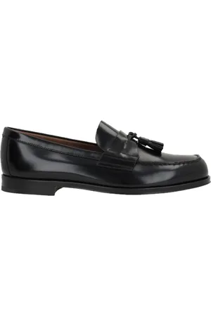 Prada Skor, Herr, 40 EU, Svarta Loaferskor för Män