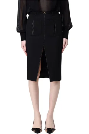 Elisabetta Franchi Kjol, Dam, M, Bältad A-Linje Kjol