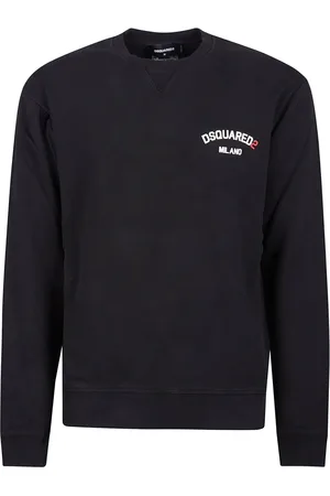 Dsquared2 Sweatshirts & Hoodies, Herr, L, Stilig Sweatshirt för en Cool Passform