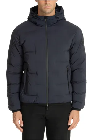EA7 Jacka, Herr, L, Polyester, Zip Closure Plain Logo Pockets Jacket