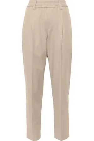 Brunello Cucinelli Byxor, Dam, S, Bomull, Dartade Byxor