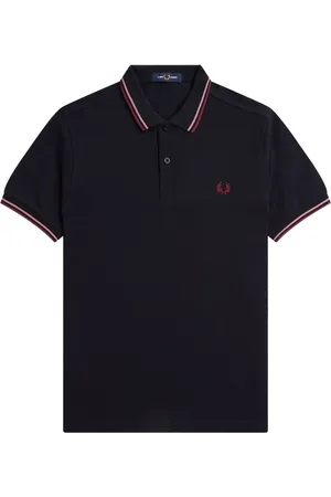 Fred Perry Topp, Herr, M, Bomull, Slim Fit Twin Tipped Pikétröja