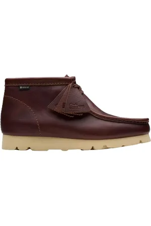 Clarks Skor, Herr, 44 EU, Mocka, Wallabee GTX Skor