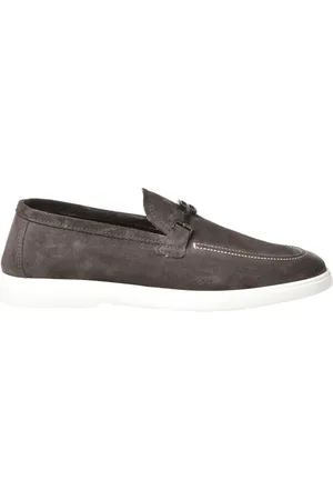 BALDININI Skor, Herr, 39 EU, Grey suede loafer