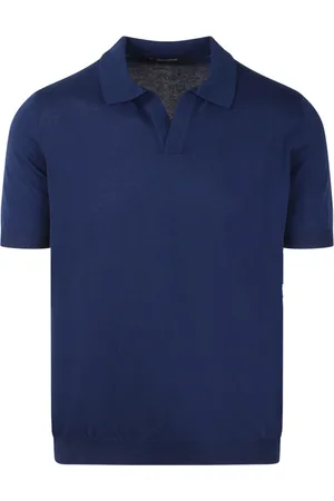TAGLIATORE Topp, Herr, L, Bomull, Frat Bomullsstickad Polo
