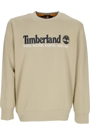 Timberland Sweatshirts & Hoodies, Herr, XL, Bomull, Lemon Pepper Crew Neck Sweatshirt