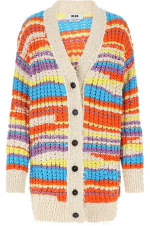 Msgm Stickade tröjor & koftor, Dam, S, Bomull, Cardigan