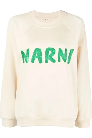 Marni Sweatshirts & Hoodies, Dam, S, Bomull, Mysig Antikvit Sweatshirt