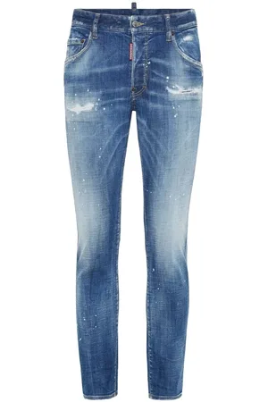 Dsquared2 Jeans, Herr, 2Xl, Denim, Distressed Denim Jeans