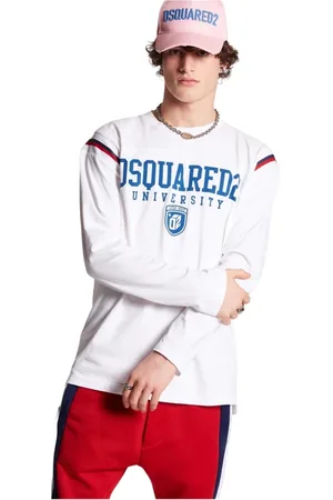 Dsquared2 Topp, Herr, M, Bomull, Casual Bomulls T-shirt