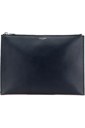 Saint Laurent Pre-owned, Dam, ONE Size, Pre-owned Laeder kuvertvskor