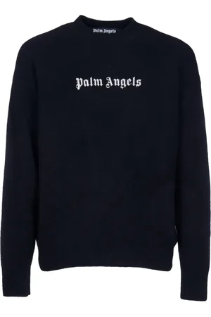 Palm Angels Stickade tröjor & koftor, Herr, S, Rundhalsstickat
