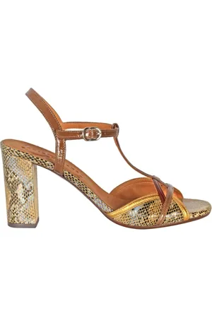 Chie Mihara Skor, Dam, 37 EU, Läder, Python Print Lädersandaler
