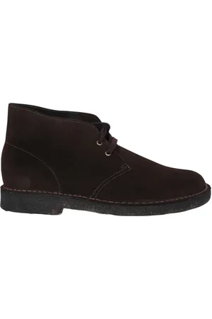 Clarks Skor, Herr, 41 EU, Läder, Desert Suede Lace-Up Ankelkänga