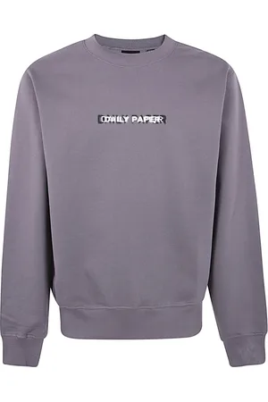 Daily paper Sweatshirts & Hoodies, Herr, L, Bomull, Rabbit Grey Click Tröja